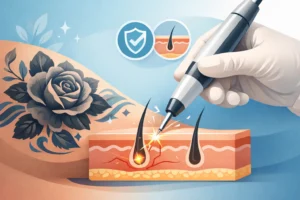 Electrolysis Over Tattooed Skin: Is It Safe?